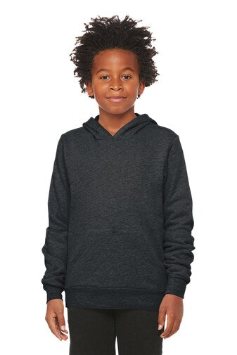 BELLA + CANVASÂ Toddler Sponge Fleece Pullover Hoodie - Heather Forest