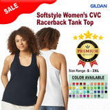 Gildan® Softstyle Women’s CVC Racerback Tank Top - 64220LCVC