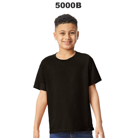 Gildan® Cotton Youth Crewneck Short Sleeve T-Shirt