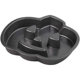 Wilton Halloween Non-Stick Pumpkin-Shaped Fluted Cake Pan, 11 x 10-Inch