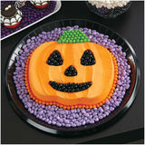 Wilton Halloween Non-Stick Pumpkin-Shaped Fluted Cake Pan, 11 x 10-Inch