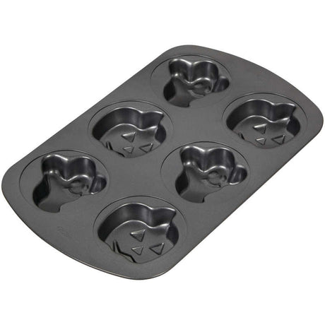 Wilton Halloween Ghost and Pumpkin Mini Cake Pan, 6-Cavity
