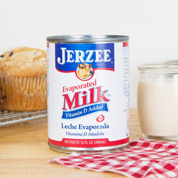 12 fl. oz. Canned Evaporated Milk - 24/Case