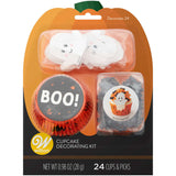 Whimsical Ghost Cupcake Decorating Kit, 24 Sets