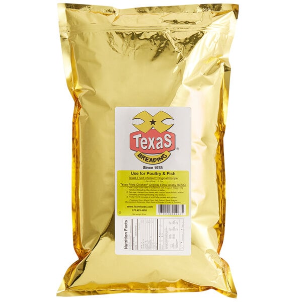 Texas Breading Fried Chicken Breading Mix 5 lb. - 8/Case