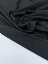 Italian Wool Fabric Black Blue