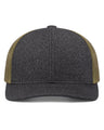 Melange Heather Low-Profile Trucker