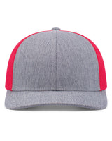 Melange Heather Low-Profile Trucker