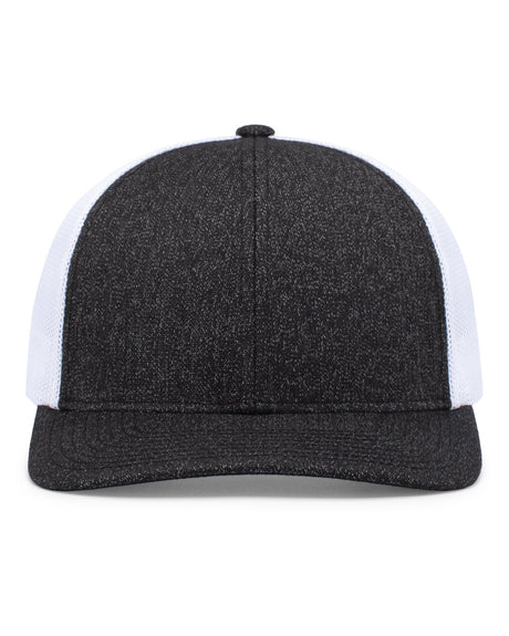 Melange Heather Low-Profile Trucker