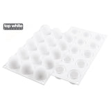 Silikomart "TRUFFLES 40" Mold Silicone Baking Mold, 15 Cavities