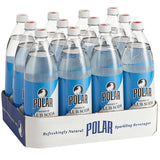 Polar 1 Liter Club Soda - 12/Case