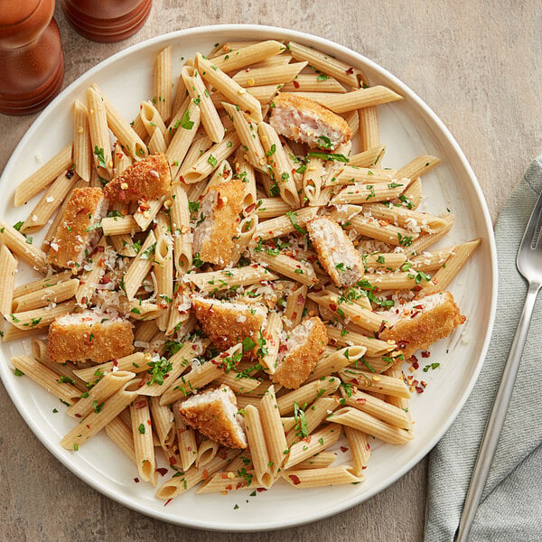 Barilla 10 lb. Whole Grain Penne Rigate Pasta - 2/Case