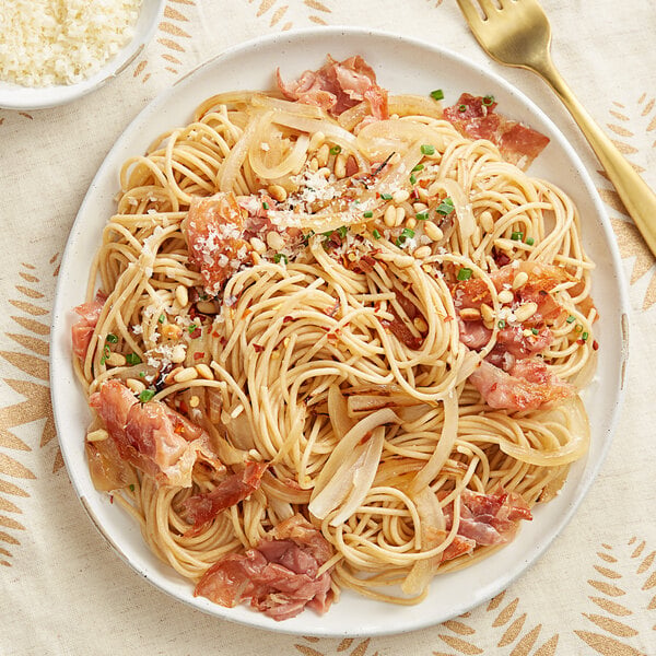 Barilla 10 lb. Whole Grain Spaghetti Pasta - 2/Case