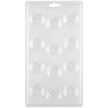 Wilton Halloween Pumpkin Candy Mold, 12-Cavity