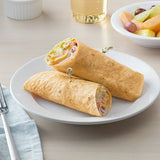 Father Sam's Bakery 10" Light Tomato and Basil Tortillas - 144/Case