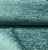 Barcelona Soft Chenille Upholstery Fabric - Turquoise Teal, 56" Width (1 Yard)