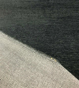 Barcelona Indigo Soft Chenille Upholstery Fabric - Indigo Solid, 56" Width (1 Yard)