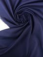 Blue Polyester Viscose Twill