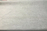 Barcelona Silver Soft Chenille Upholstery Fabric - Silver Solid, 56" Width (1 Yard)