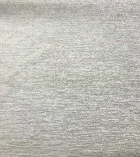 Barcelona Silver Soft Chenille Upholstery Fabric - Silver Solid, 56" Width (1 Yard)