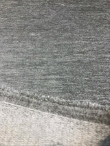 Barcelona Silver Soft Chenille Upholstery Fabric - Silver Solid, 56" Width (1 Yard)