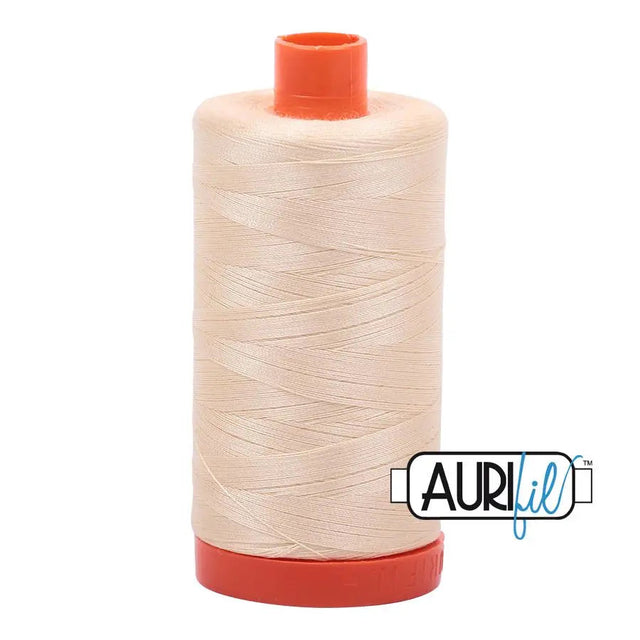Cotton Thread Butter Aurifil 50wt Large Spool