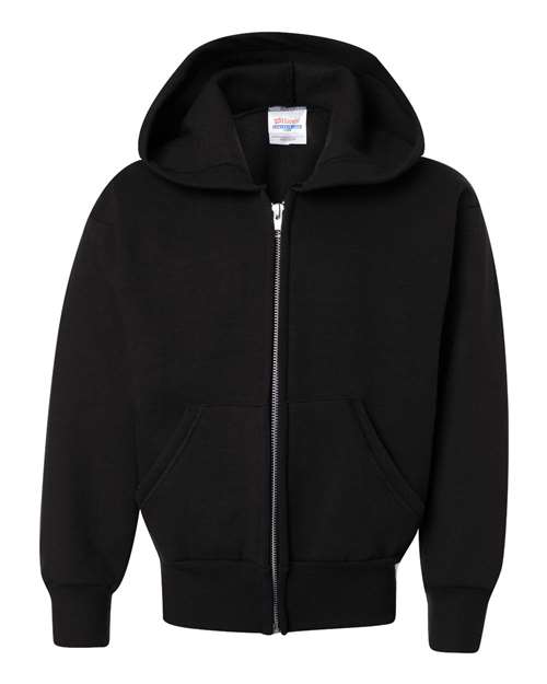 EcoSmart® Youth Full-Zip Hooded Sweatshirt