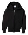Hanes Youth EcoSmart Full-Zip Hooded Sweatshirt