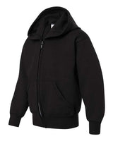 EcoSmart® Youth Full-Zip Hooded Sweatshirt