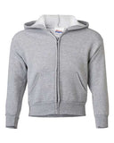 Hanes Youth EcoSmart Full-Zip Hooded Sweatshirt