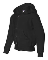 NuBlend® Youth Full-Zip Hooded Sweatshirt