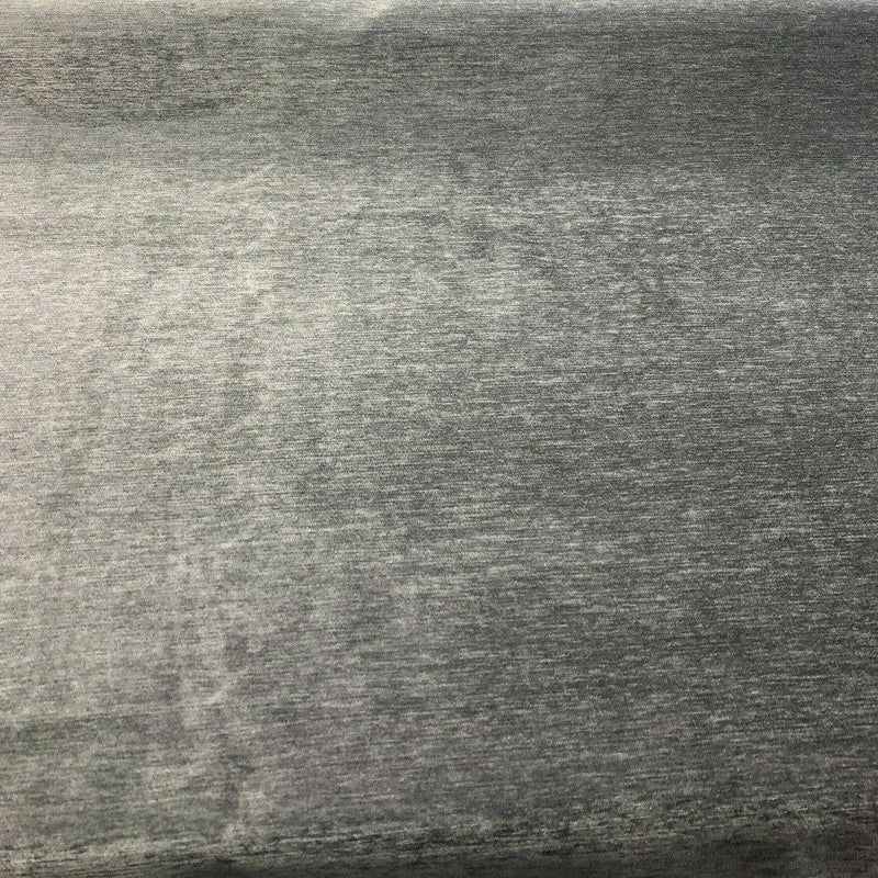 Barcelona Slate Soft Chenille Upholstery Fabric - Slate Solid, 56" Width (1 Yard)