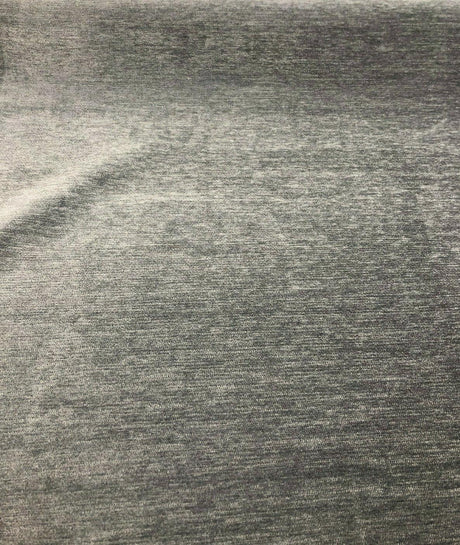 Barcelona Slate Soft Chenille Upholstery Fabric - Slate Solid, 56" Width (1 Yard)