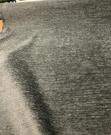 Barcelona Slate Soft Chenille Upholstery Fabric - Slate Solid, 56" Width (1 Yard)