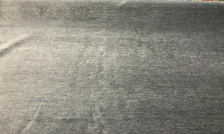 Barcelona Slate Soft Chenille Upholstery Fabric - Slate Solid, 56" Width (1 Yard)