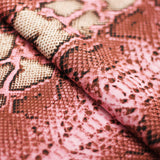 Snake Skin Polyester Spandex Fabric - Assorted Colors, Animal Snake Print, 58/60" Width (1 Yard)