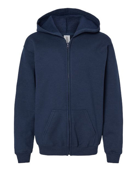 Youth Heavy Blend Full-Zip Hooded Sweatshirt