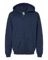 Youth Heavy Blend Full-Zip Hooded Sweatshirt