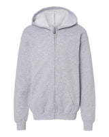 Youth Heavy Blend Full-Zip Hooded Sweatshirt