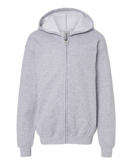 Youth Heavy Blend Full-Zip Hooded Sweatshirt