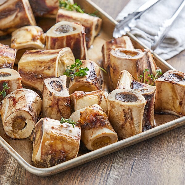 Warrington Farm Meats 20 lb. Short Beef Marrow Femur Bones
