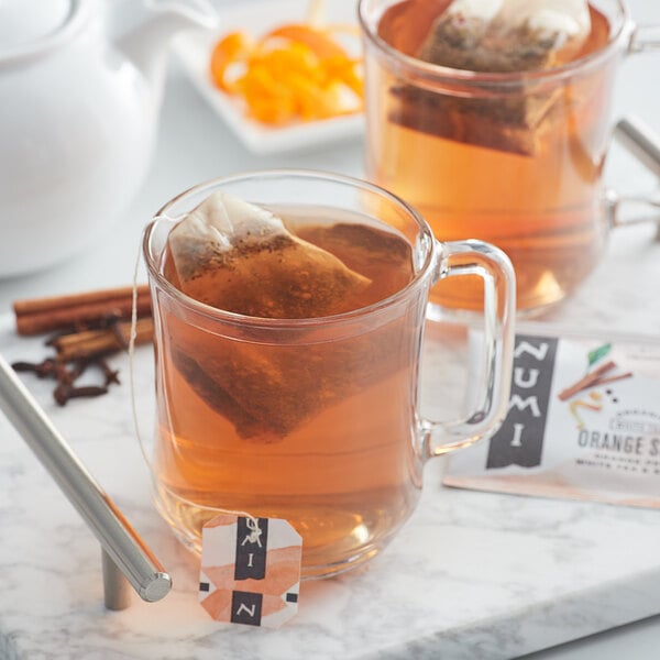 Numi Organic Orange Spice Tea Bags - 16/Box