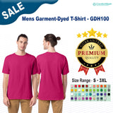 ComfortWash by Hanes® Mens Garment-Dyed Crewneck Short Sleeve T-Shirt