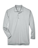 Adult Cool & Dry Sport Long-Sleeve Polo, performance fabric, for work, teams and everyday wear