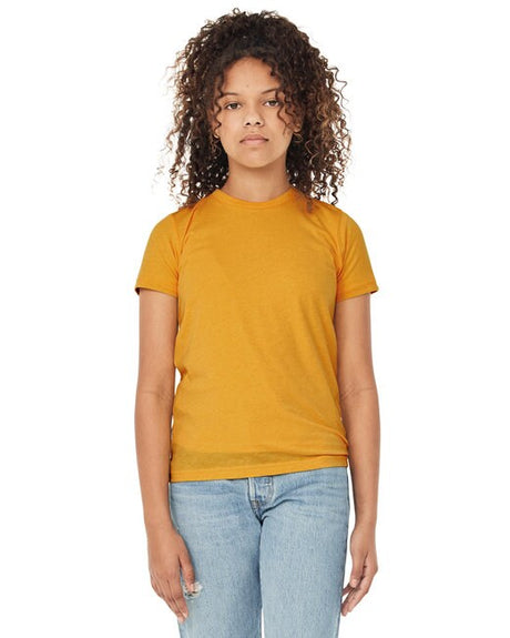 BELLA + CANVAS® Youth Triblend Short-Sleeve Crew nack T-Shirt - 3413Y