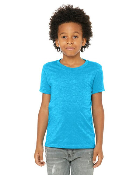 Bella + Canvas® Youth CVC Jersey Crewneck Short Sleeve T-Shirt