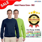 Jerzees® Adult Fleece Crewneck Sweatshirt