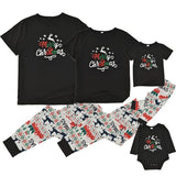 Merry Christmas Loungewear Sets T-shirt Pants Bodysuit