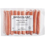 Broadleaf 5/1 All-Natural Wagyu Beef Franks - 50/Case