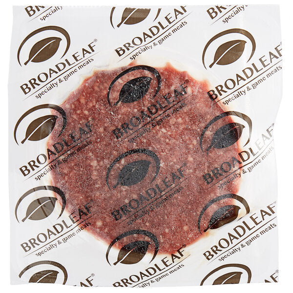AngusPure Special Reserve 4 oz. New Zealand Grass Fed Angus Beef Burger - 40/Case